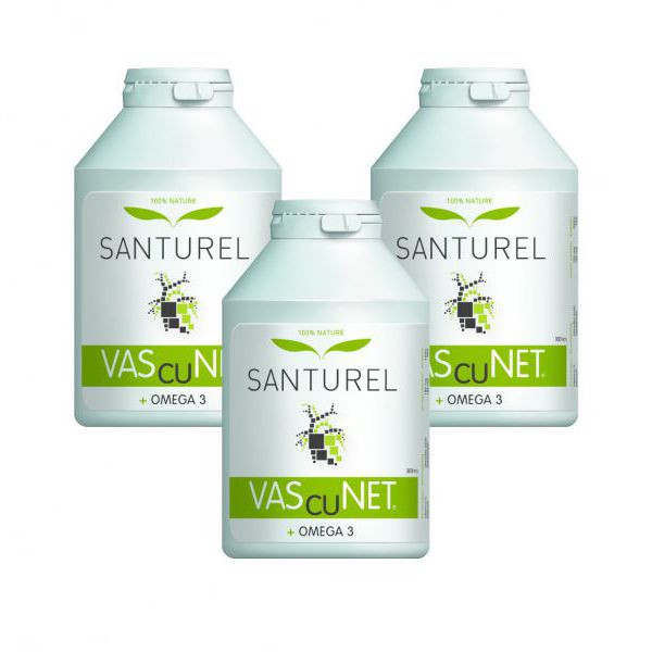 3x VAScuNET: Nettoyant vasculaire | 900 comprimés