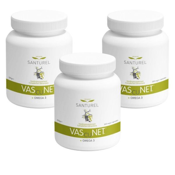 3x VAScuNET: Nettoyant vasculaire | 900 comprimés